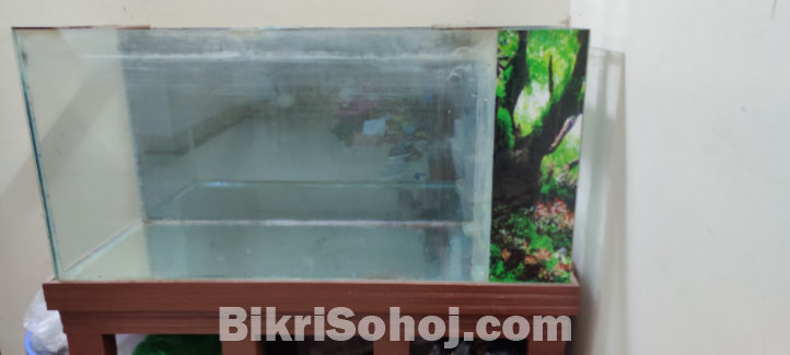 3.5 feet Aquarium বিক্রয় হবে